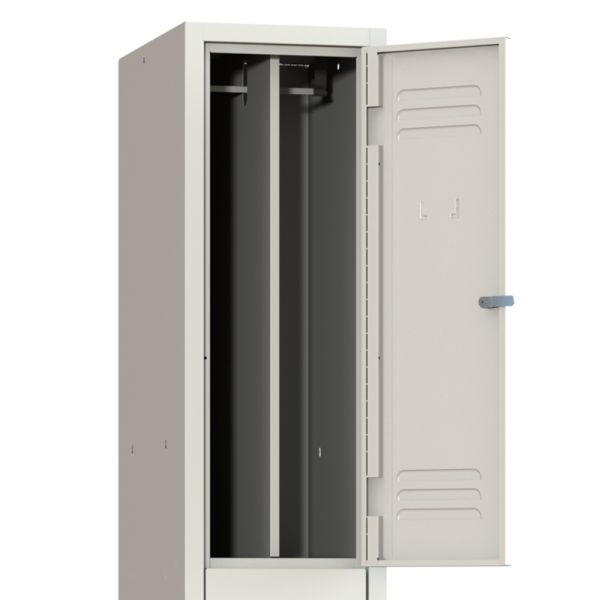 Divisorio dal cielo al fondo del vano per armadi sovrapposti