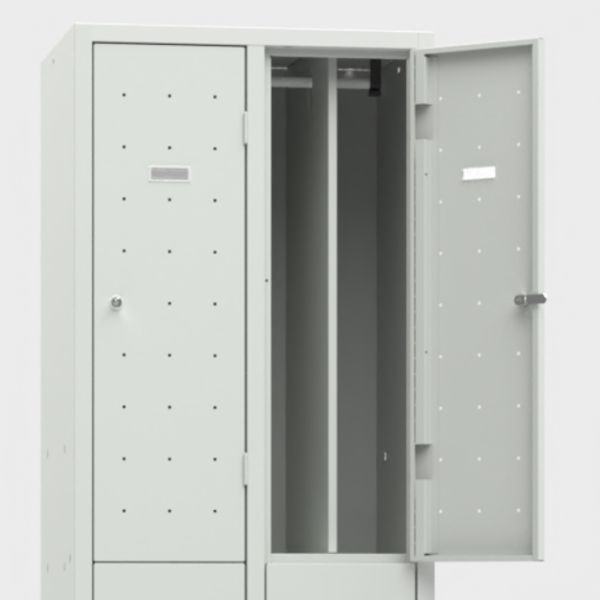 Divisorio dal cielo al fondo del vano per armadi sovrapposti CP