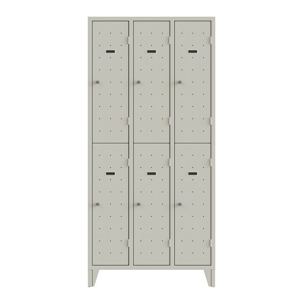 Armadio sovrapposto - 6 posti