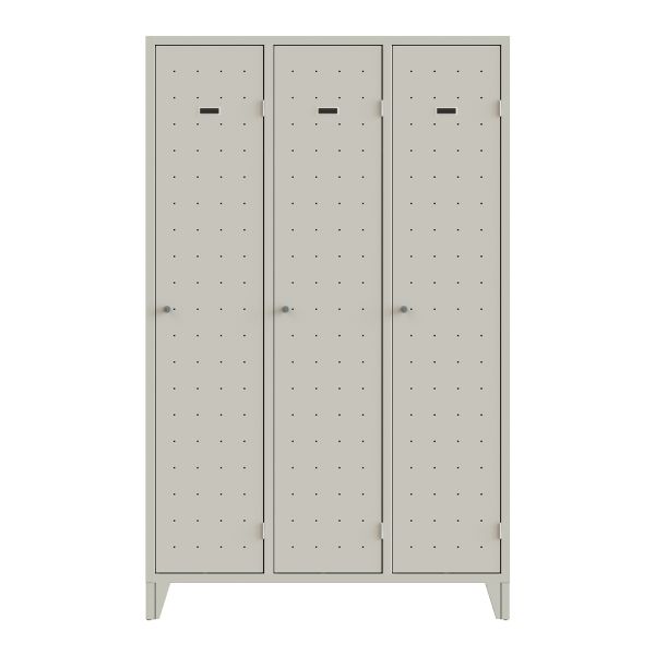 Spogliatoio per industria sporca - 3 posti