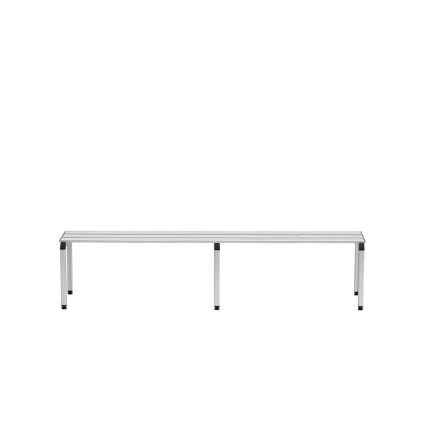 Panca in alluminio monoblocco 6 posti